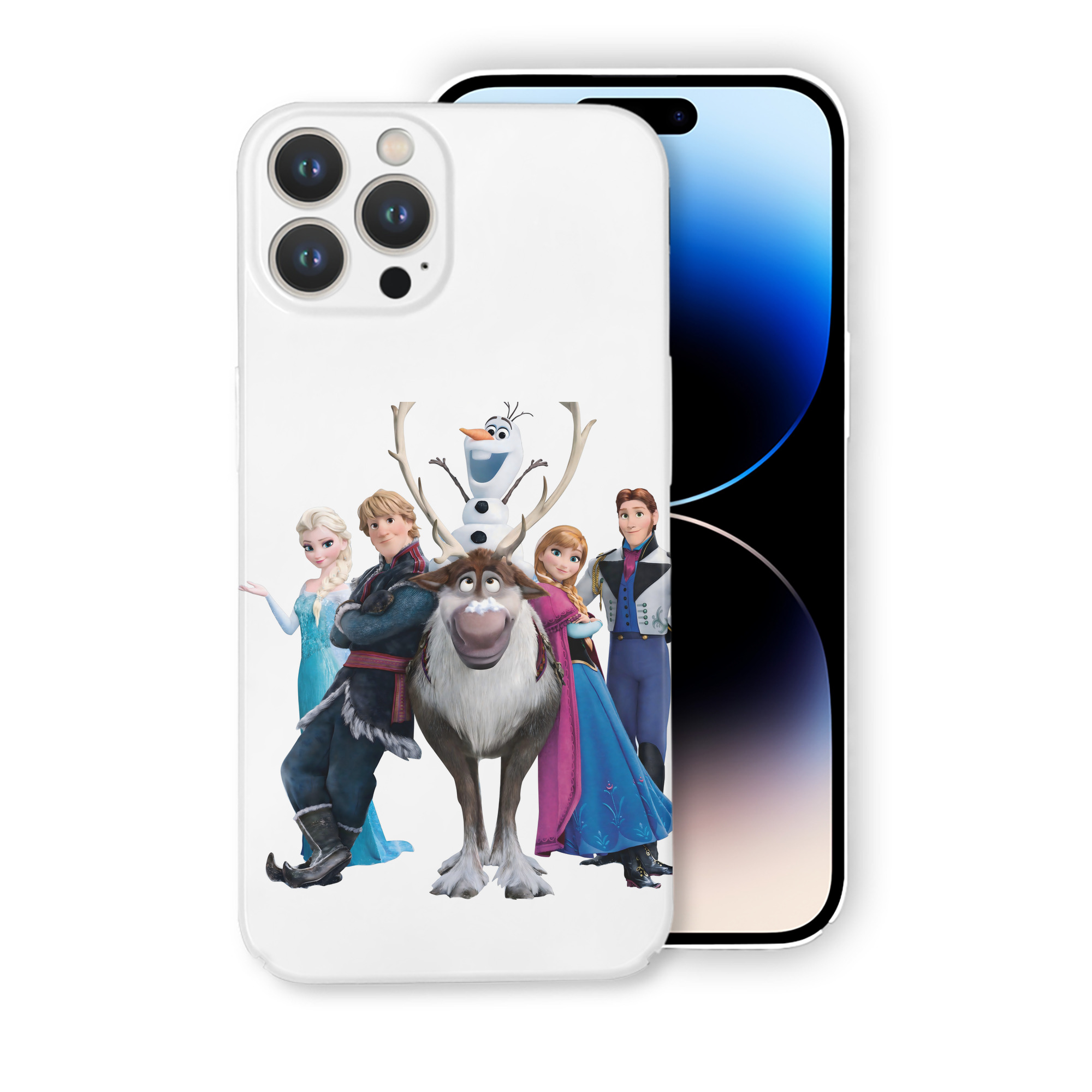 （画像用） アナと雪の女王 アンナ エルサ Frozen Anna Elsa 【iPhone 14シリーズ対応】ハードケース